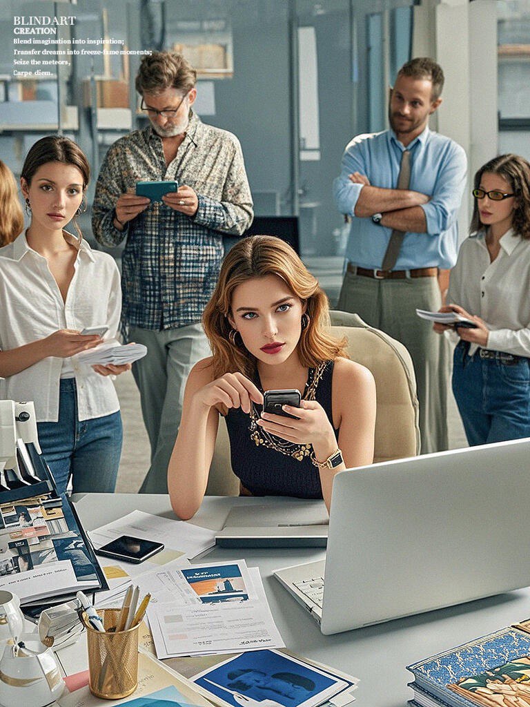 Bureau à domicile moderne pour télétravail